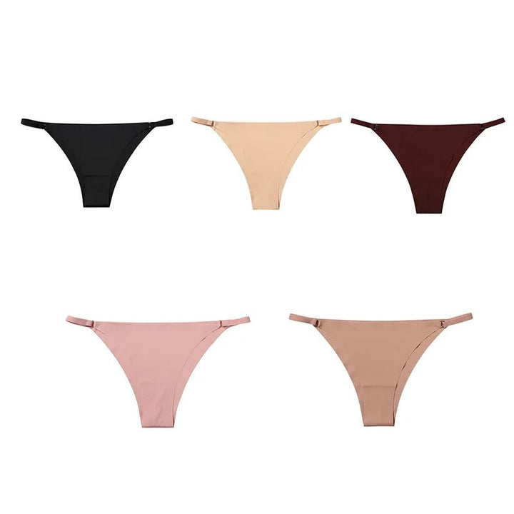 Seamless Thong Women Low Waist Panties - www.SharpDuds.com