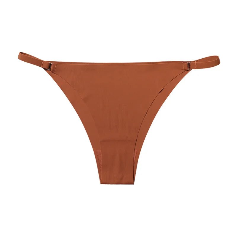 Seamless Thong Women Low Waist Panties - www.SharpDuds.com