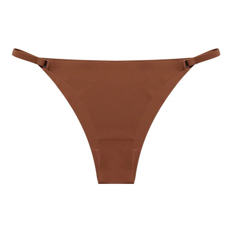 Seamless Thong Women Low Waist Panties - www.SharpDuds.com