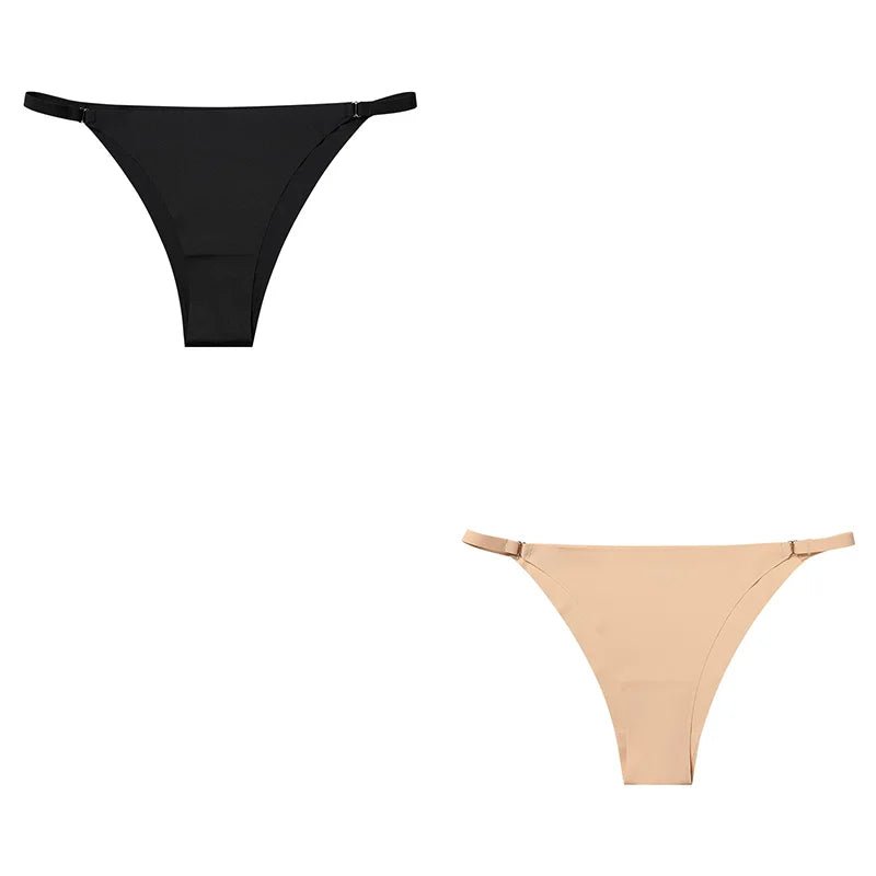 Seamless Thong Women Low Waist Panties - www.SharpDuds.com