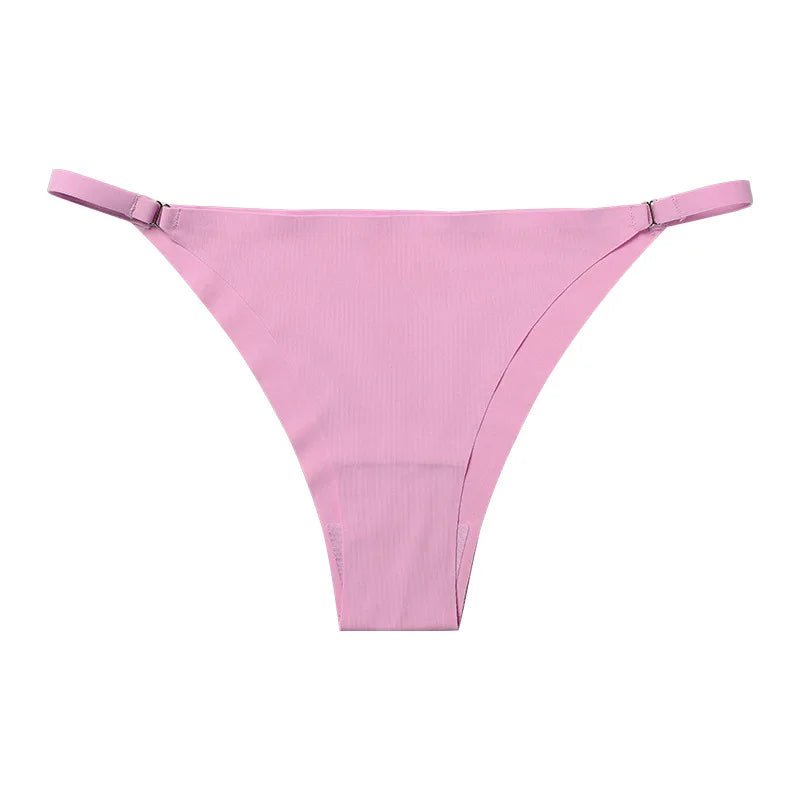 Seamless Thong Women Low Waist Panties - www.SharpDuds.com