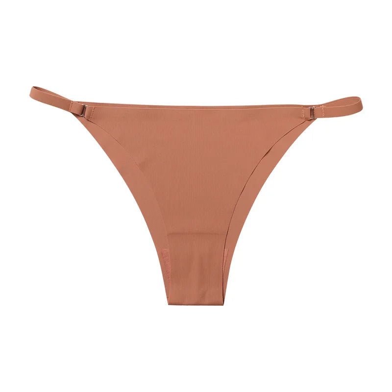 Seamless Thong Women Low Waist Panties - www.SharpDuds.com