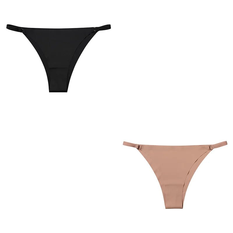 Seamless Thong Women Low Waist Panties - www.SharpDuds.com