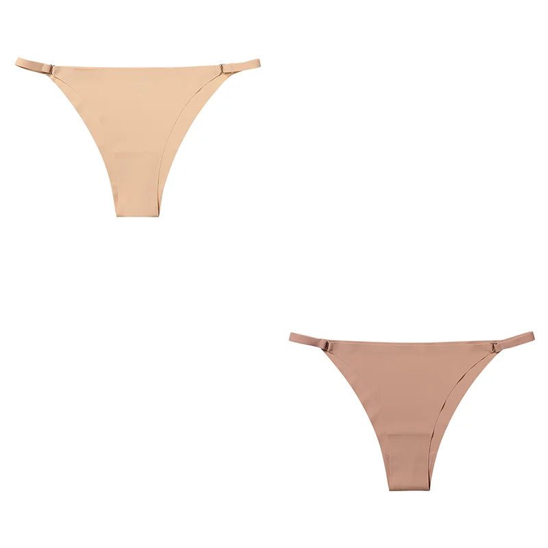 Seamless Thong Women Low Waist Panties - www.SharpDuds.com