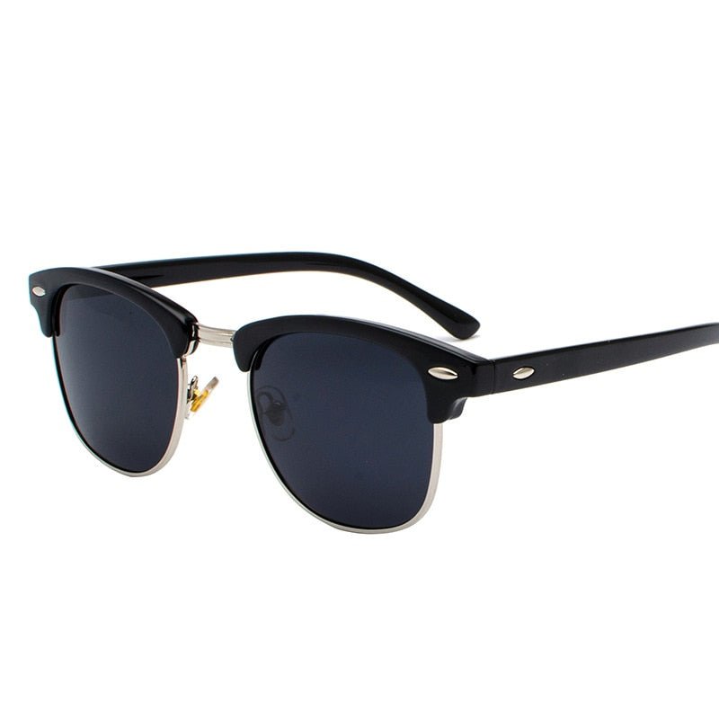 Semi-Rimless Sunglasses for Men - www.SharpDuds.com