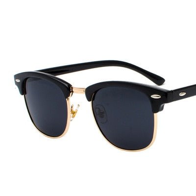 Semi-Rimless Sunglasses for Men - www.SharpDuds.com