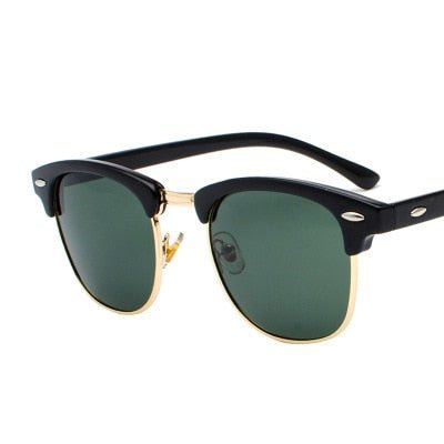 Semi-Rimless Sunglasses for Men - www.SharpDuds.com