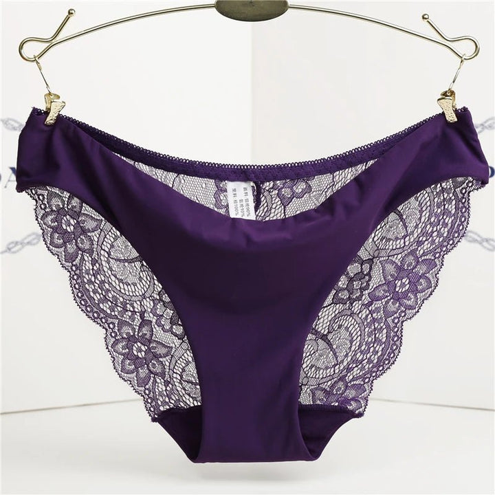 Sexy Lace Panties Seamless Cotton Breathable Underpants - www.SharpDuds.com