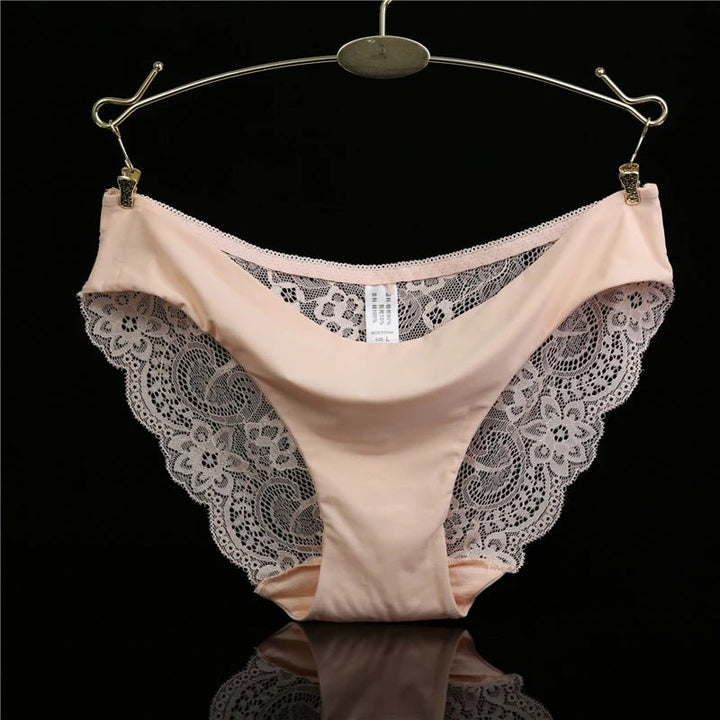 Sexy Lace Panties Seamless Cotton Breathable Underpants - www.SharpDuds.com