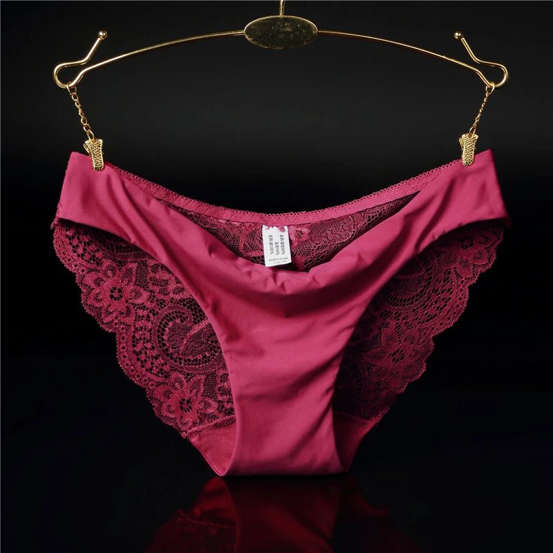 Sexy Lace Panties Seamless Cotton Breathable Underpants - www.SharpDuds.com