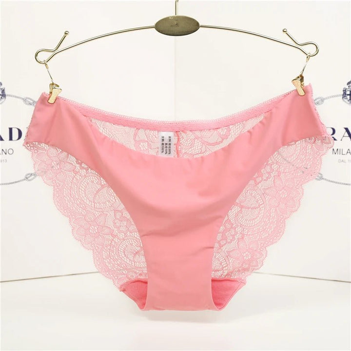 Sexy Lace Panties Seamless Cotton Breathable Underpants - www.SharpDuds.com