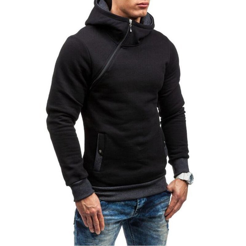 Side Interlock Quarter Zip Pullover - www.SharpDuds.com