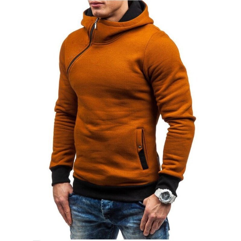 Side Interlock Quarter Zip Pullover - www.SharpDuds.com