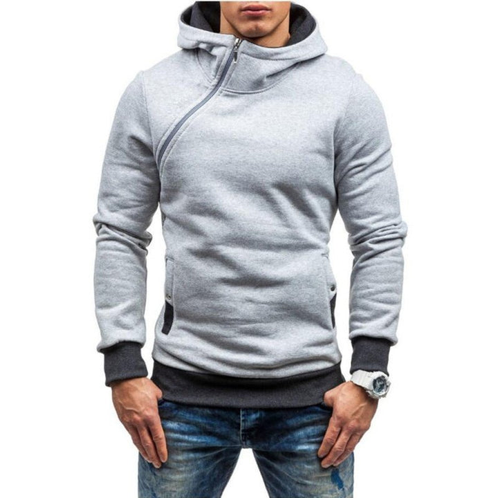 Side Interlock Quarter Zip Pullover - www.SharpDuds.com