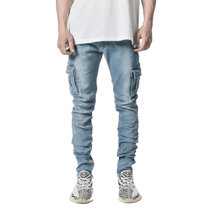 Side Pocket Skinny Jeans - www.SharpDuds.com