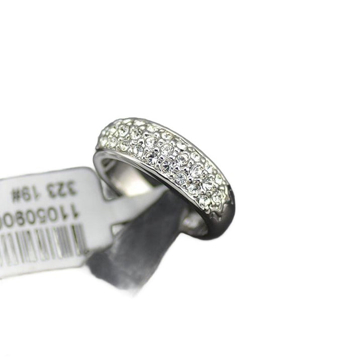 Simple Fashion Pave Spot Drill Ring - www.SharpDuds.com