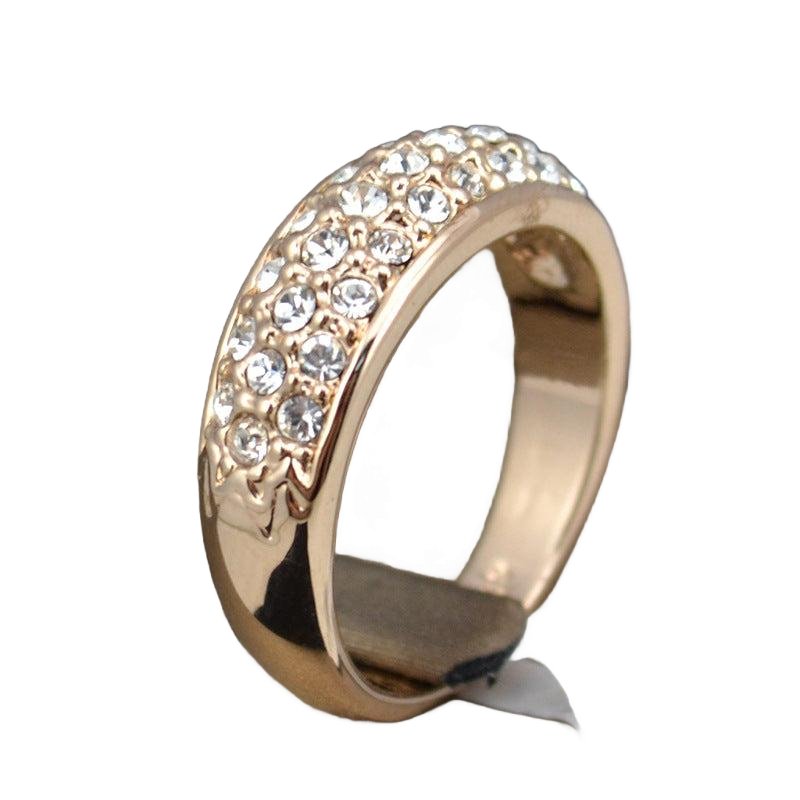 Simple Fashion Pave Spot Drill Ring - www.SharpDuds.com