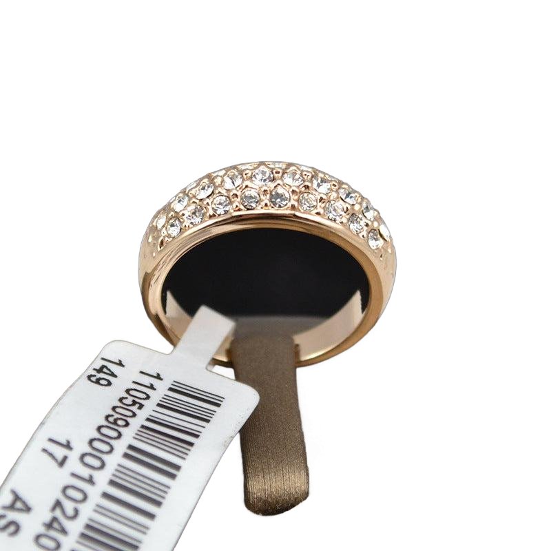 Simple Fashion Pave Spot Drill Ring - www.SharpDuds.com