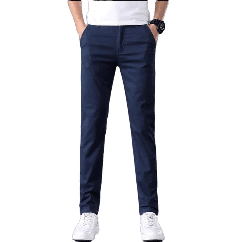 Slim Fit Casual Pants - www.SharpDuds.com