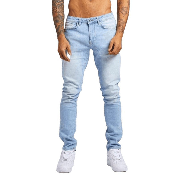 Slim-fit Straight-leg Jeans - www.SharpDuds.com