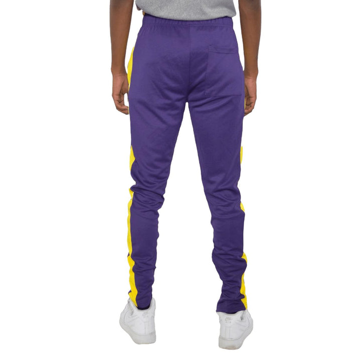 SLIM FIT TRACK PANTS - www.SharpDuds.com