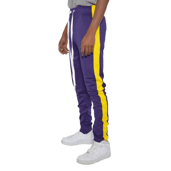 SLIM FIT TRACK PANTS - www.SharpDuds.com