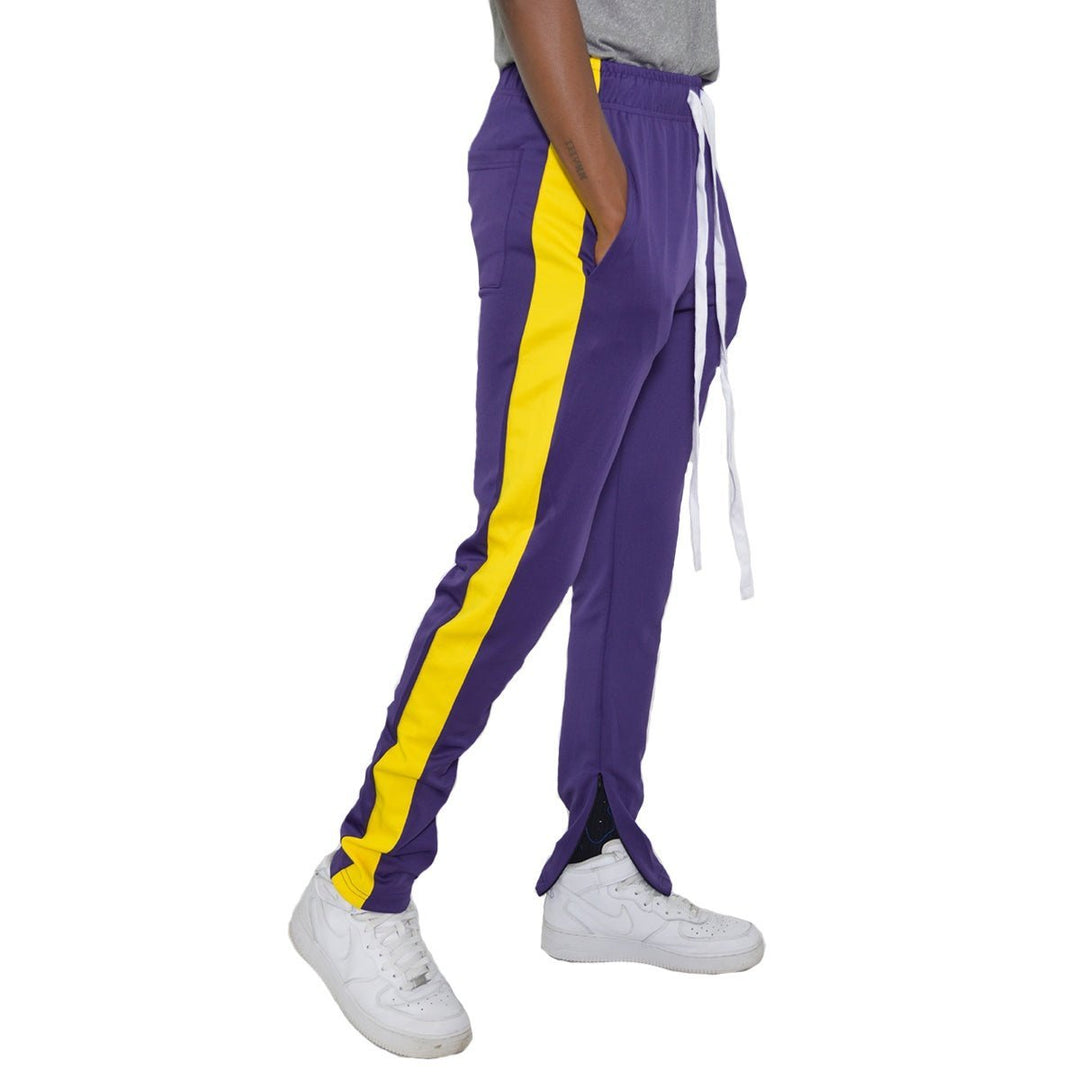 SLIM FIT TRACK PANTS - www.SharpDuds.com