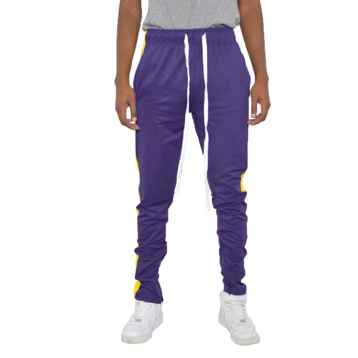 SLIM FIT TRACK PANTS - www.SharpDuds.com