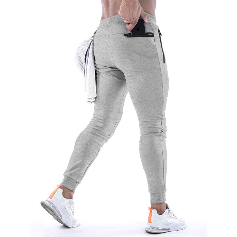 Solid Color Fleece Cargo Pocket Joggers - www.SharpDuds.com