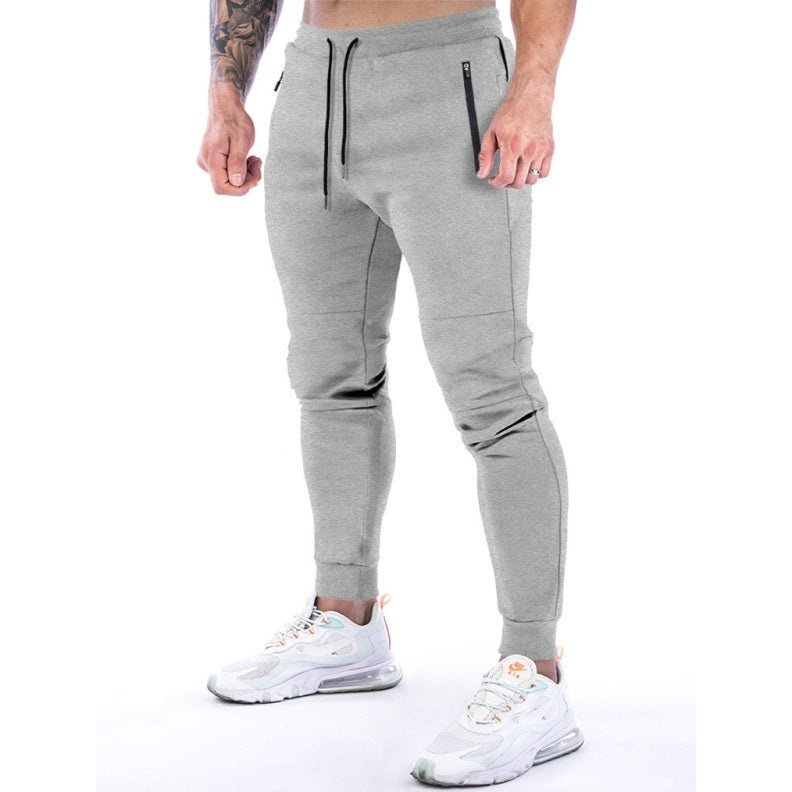 Solid Color Fleece Cargo Pocket Joggers - www.SharpDuds.com