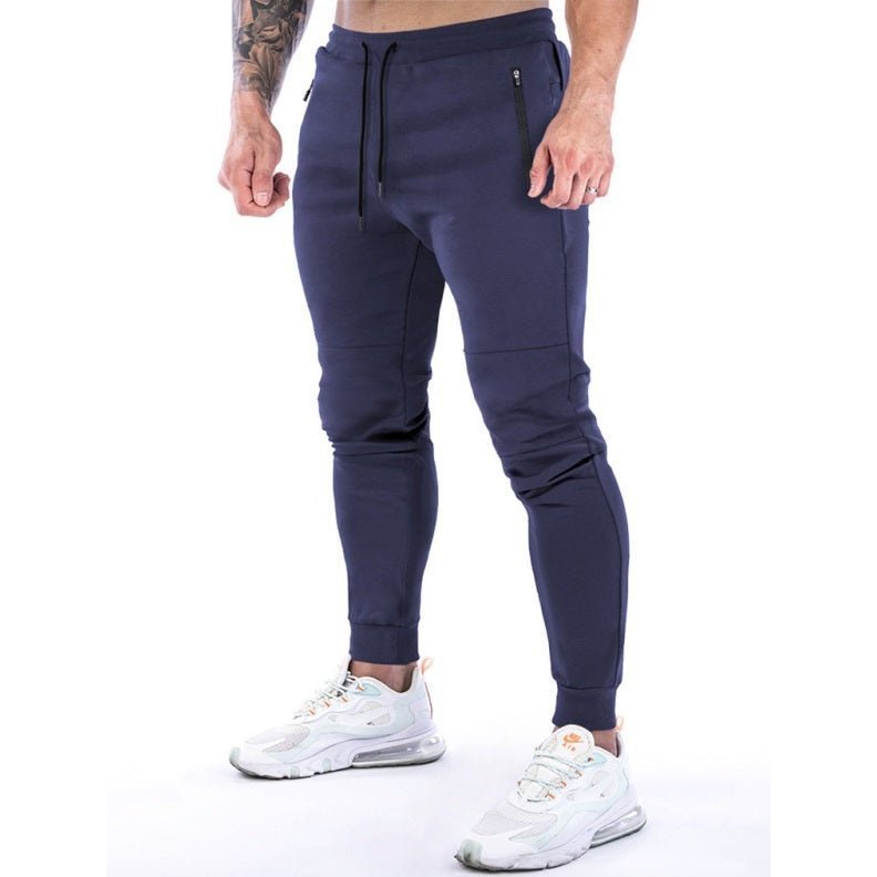 Solid Color Fleece Cargo Pocket Joggers - www.SharpDuds.com