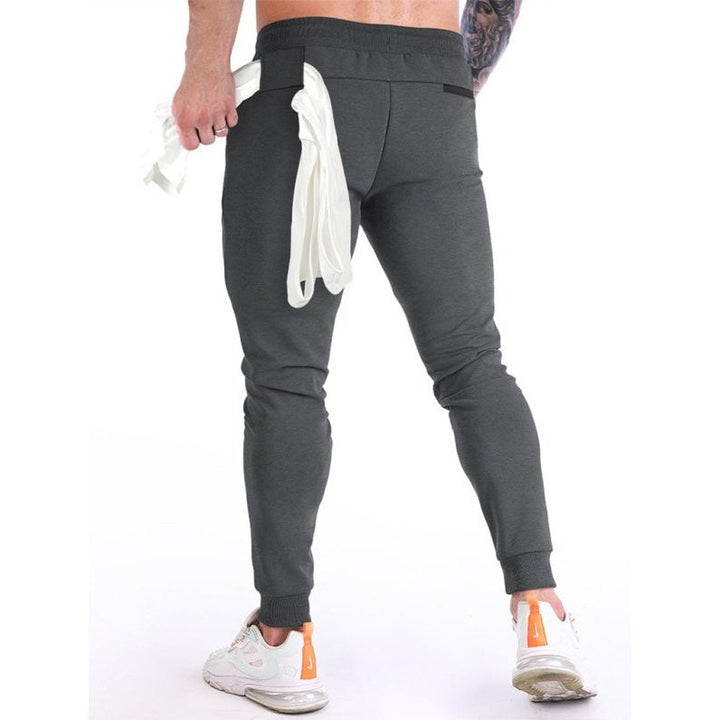 Solid Color Fleece Cargo Pocket Joggers - www.SharpDuds.com