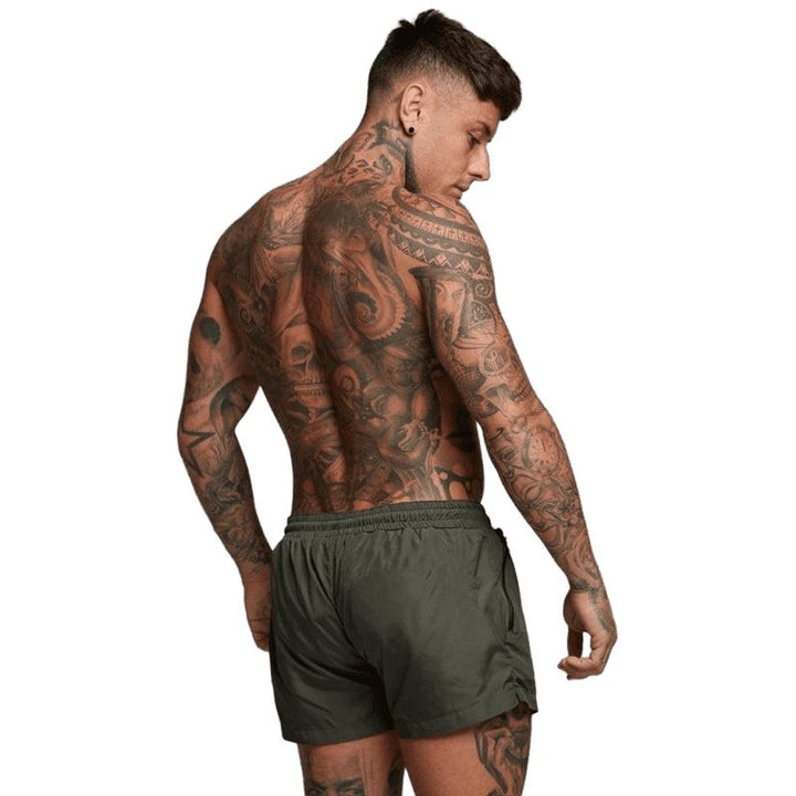 Solid Color Swim Shorts - www.SharpDuds.com