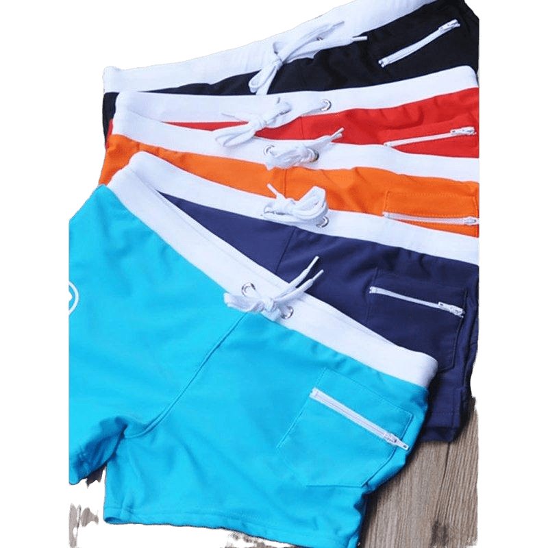 Solid Color Swim Trunks - www.SharpDuds.com