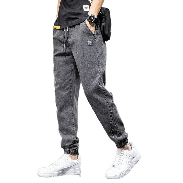 Spring Summer Men's Urban Flex Street Cargo Jeans - www.SharpDuds.com