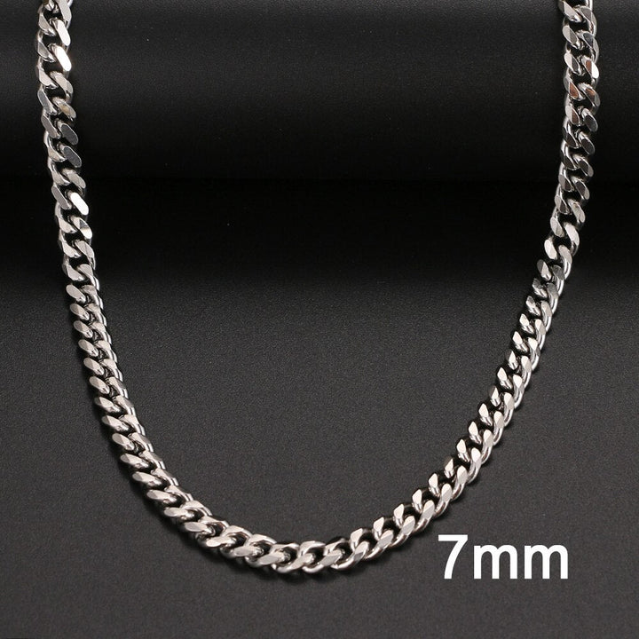 Stainless Steel Punk Necklace - www.SharpDuds.com