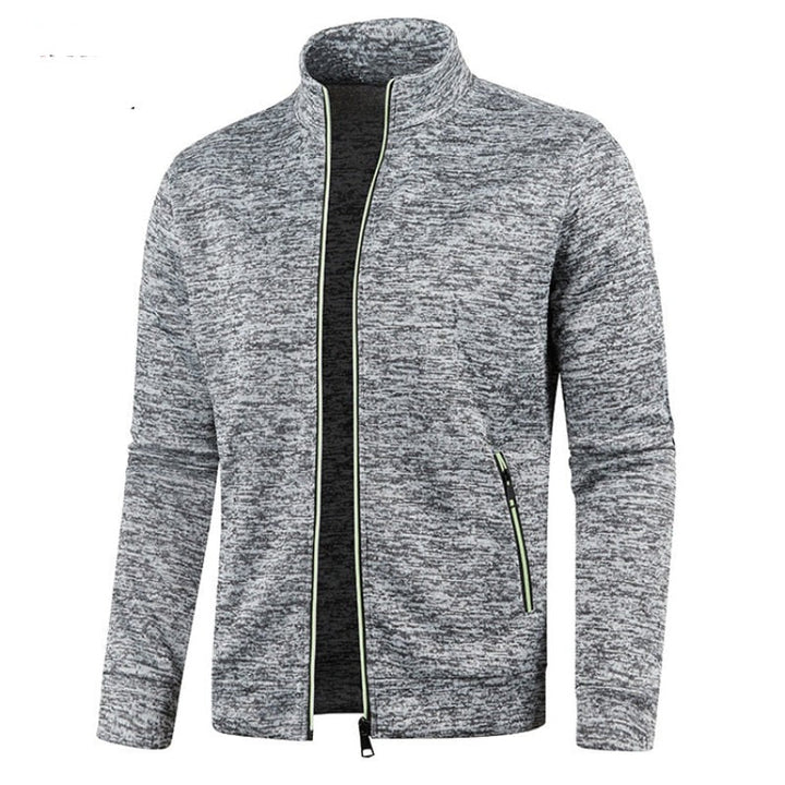 Stand Collar Zipper Sweatshirts For Men - www.SharpDuds.com