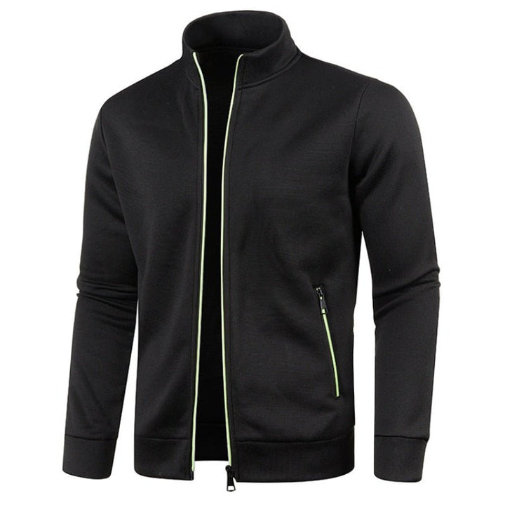 Stand Collar Zipper Sweatshirts For Men - www.SharpDuds.com