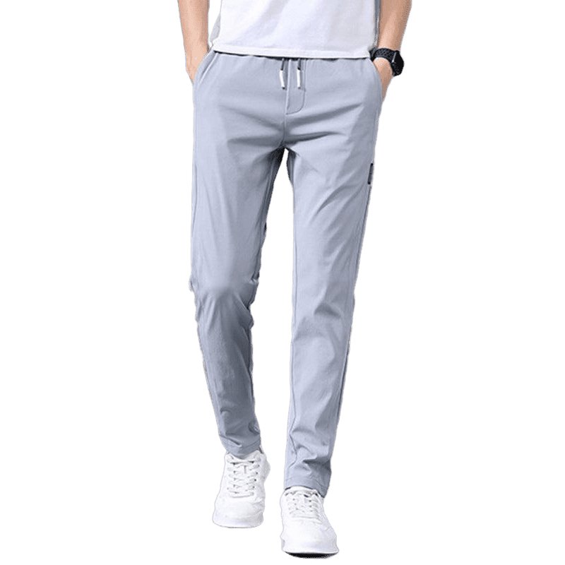 Straight Loose Elastic Non-Iron Casual Cargo Pants - www.SharpDuds.com