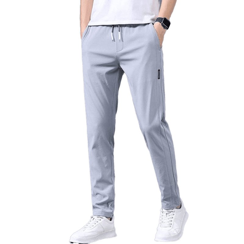 Straight Loose Elastic Non-Iron Casual Cargo Pants - www.SharpDuds.com