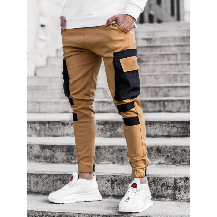 Straight Mid-Waist Casual Pants With Small Feet - www.SharpDuds.com