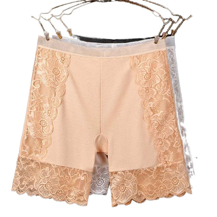 Stretch High Waist Lace Safety Short Pants - www.SharpDuds.com