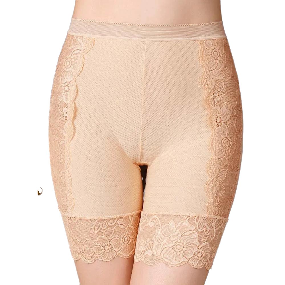 Stretch High Waist Lace Safety Short Pants - www.SharpDuds.com