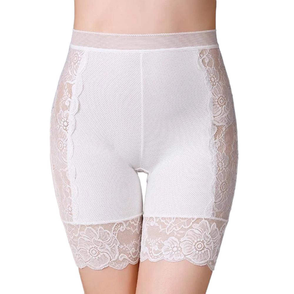 Stretch High Waist Lace Safety Short Pants - www.SharpDuds.com