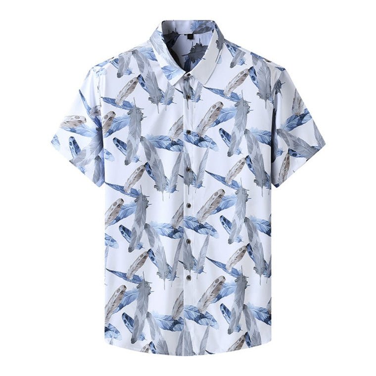 Stretchy Floral Shirt - SharpDuds