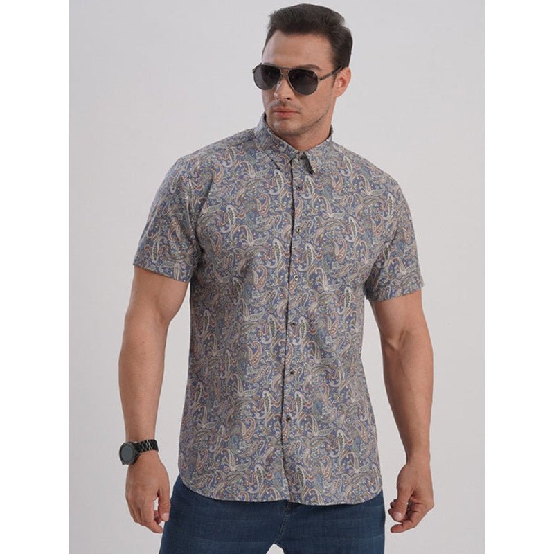 Stretchy Floral Shirt - SharpDuds