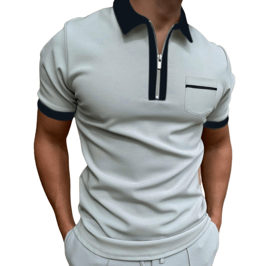 Stylish Lapel Slim Tee - www.SharpDuds.com