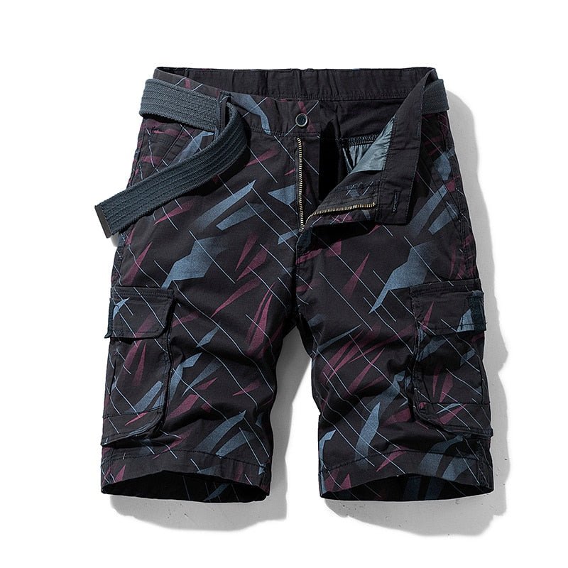 Summer Camouflage Cargo Cool Shorts - www.SharpDuds.com