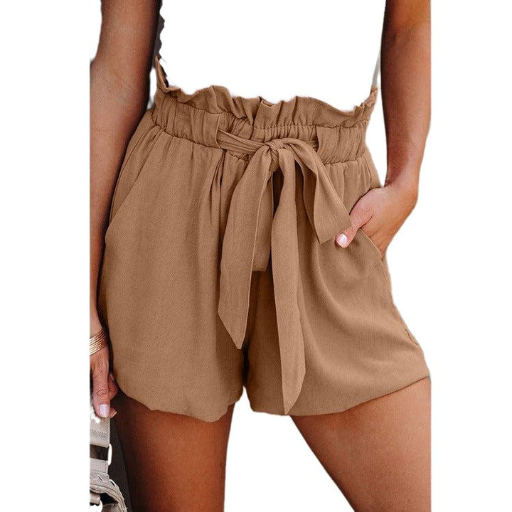 Summer Casual Loose High Waist Shorts - www.SharpDuds.com