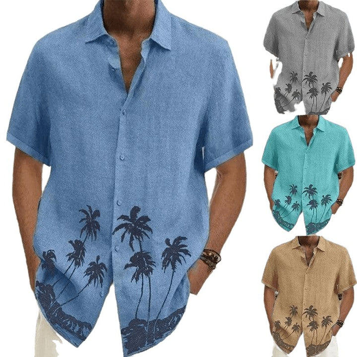 Summer Fashion Trend Beach Short Sleeve - www.SharpDuds.com